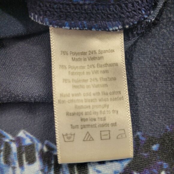 Alo Yoga High Waist Airbrush Legging in Dark Crystal Sky Women's Size‎ XS Blue - Picture 8 of 11